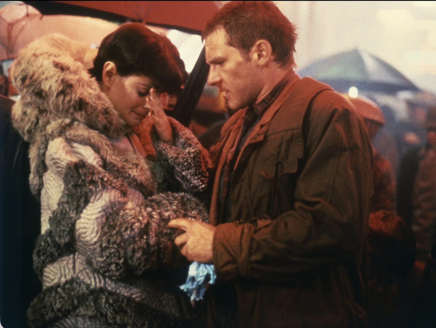 Rachael and Deckard, Blade Runner (1982)